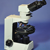 Olympus Model CX31 Bertrand Lens Strain Free Optics Polarizing Microscope