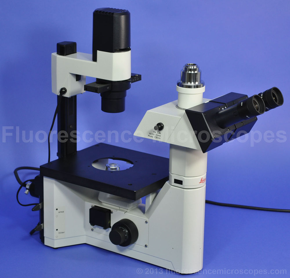 Fluorescence Microscopes Leica Dmil Inverted Fluorescence Microscope