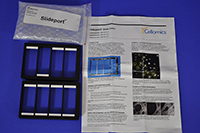 Cellomics Slideport Slide Insert Stage Adapter Plate for Inverted Microscope