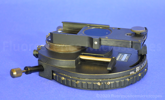 Olympus U-UCD8 Manual Microscope Condenser with Polarizer for DIC