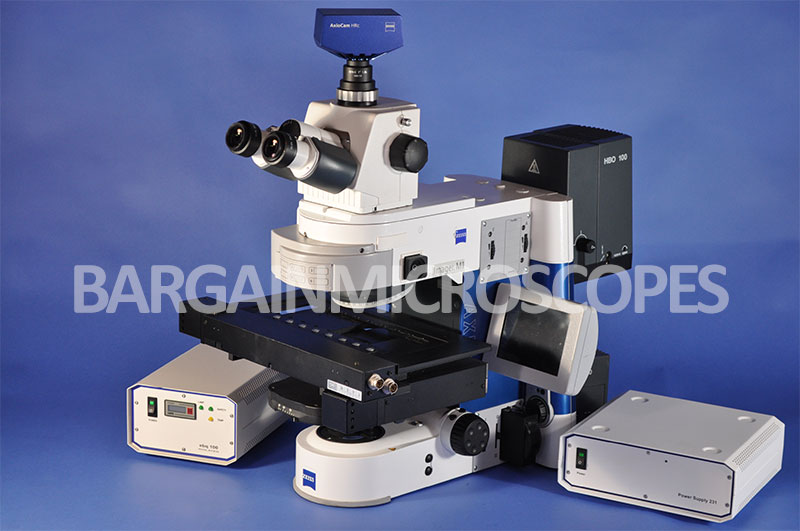 Zeiss Model Axio Imager M1 Motorized Upright Fluorescence Microscope eBay