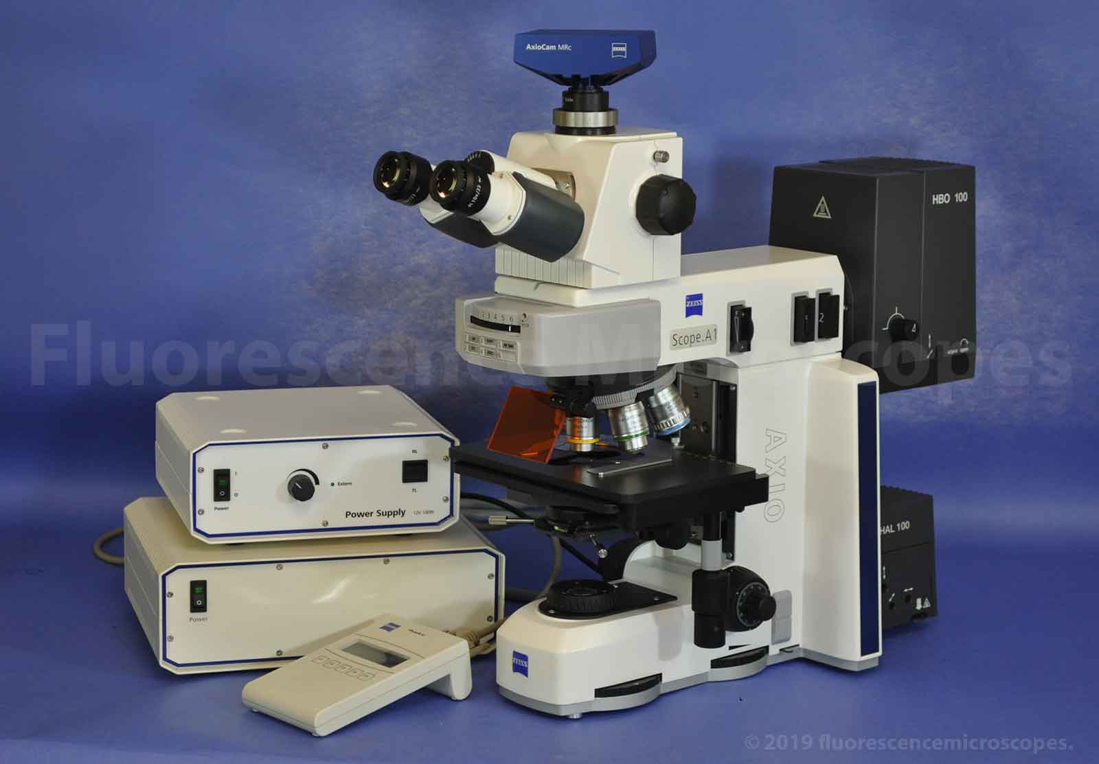 Zeiss Axio Scope.A1 Upright Fluorescence Microscope 1 Year Warranty