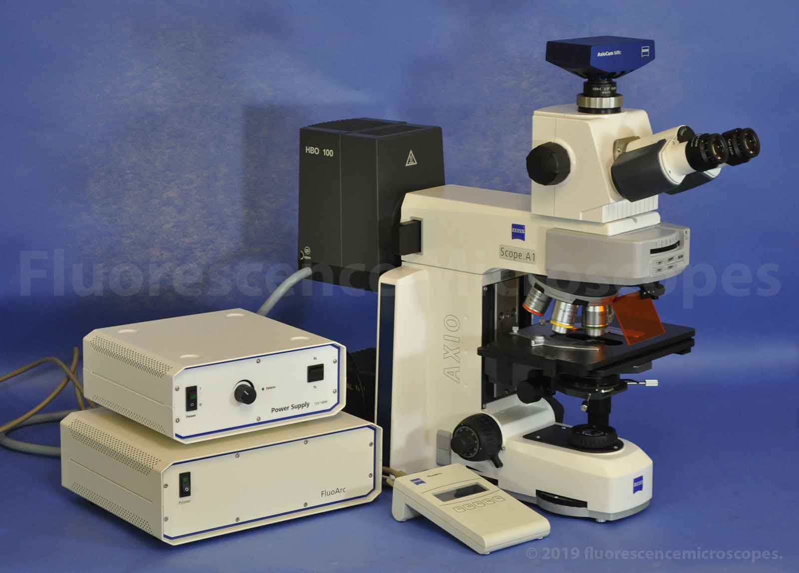 Zeiss Axio Scope.A1 Upright Fluorescence Microscope 1 Year Warranty