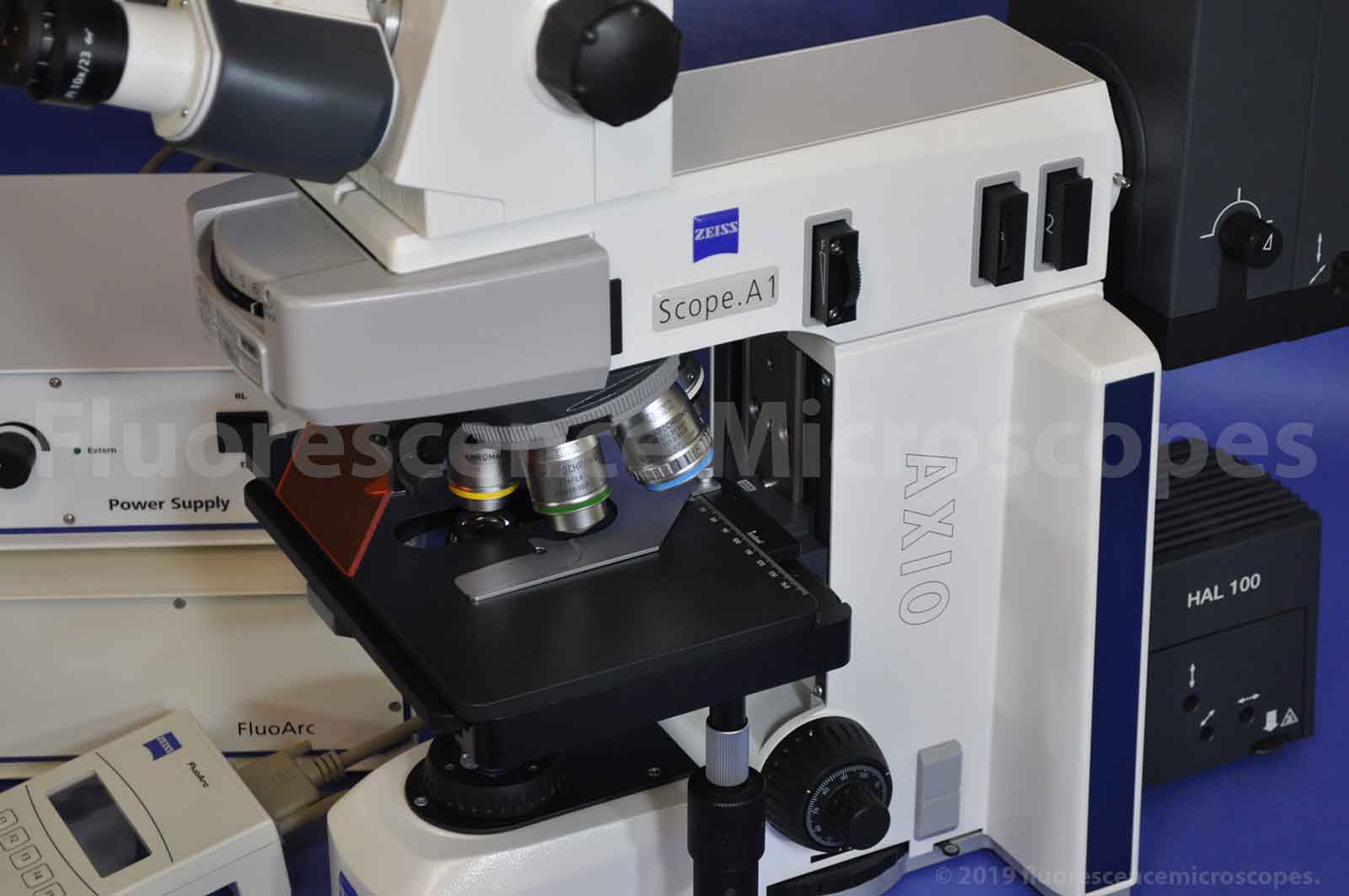 Zeiss Axio Scope.A1 Upright Fluorescence Microscope 1 Year Warranty