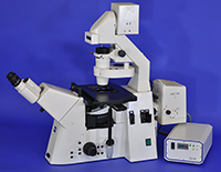 Zeiss AxioVert 200M Inverted Motorized Fluorescence Phase Contrast Microscope