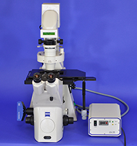 Zeiss AxioVert 200M Inverted Motorized Fluorescence Phase Contrast Microscope