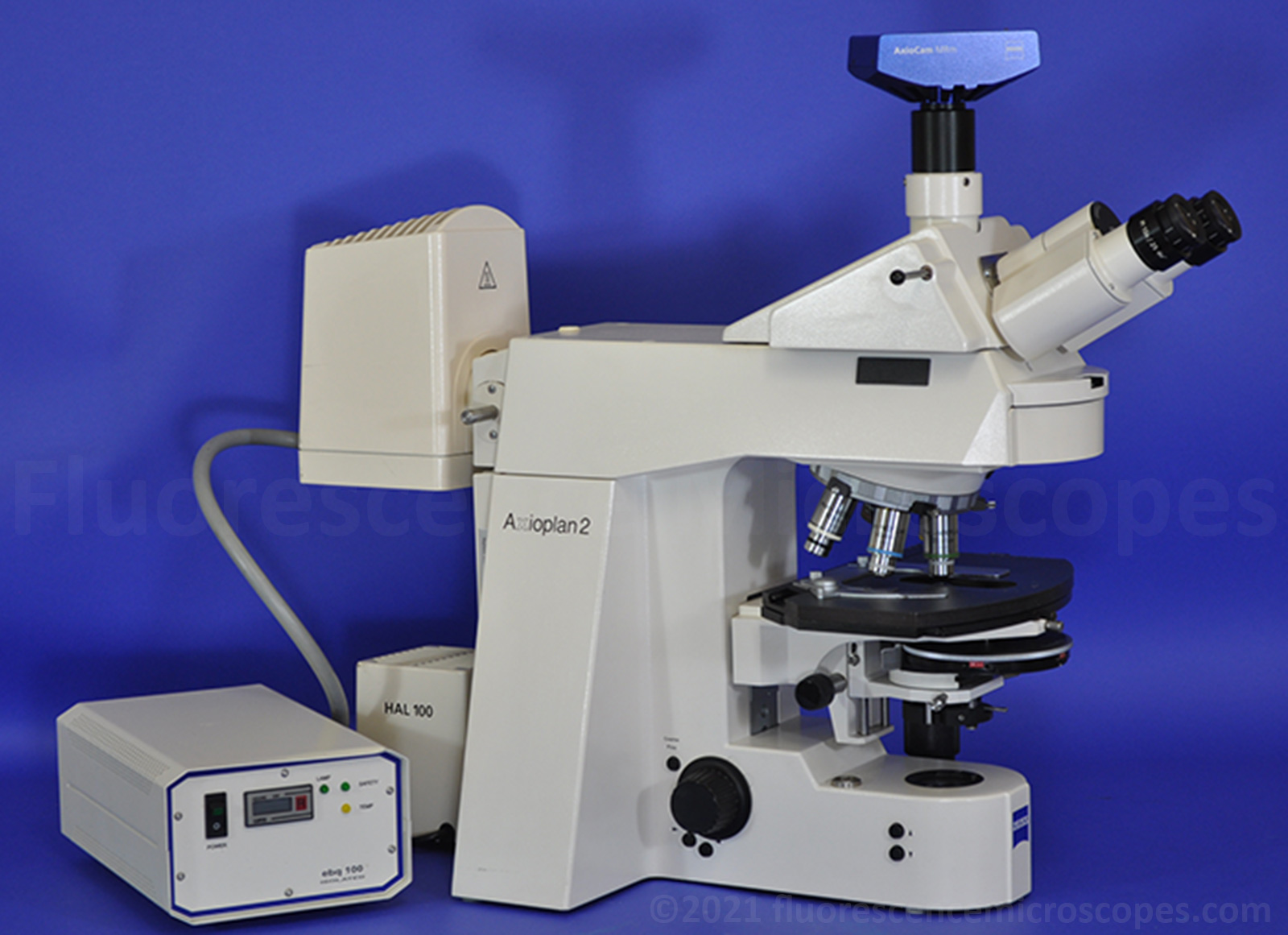 Zeiss AxioPlan-2 (not ie) Motorized Upright Fluorescence DIC Microscope