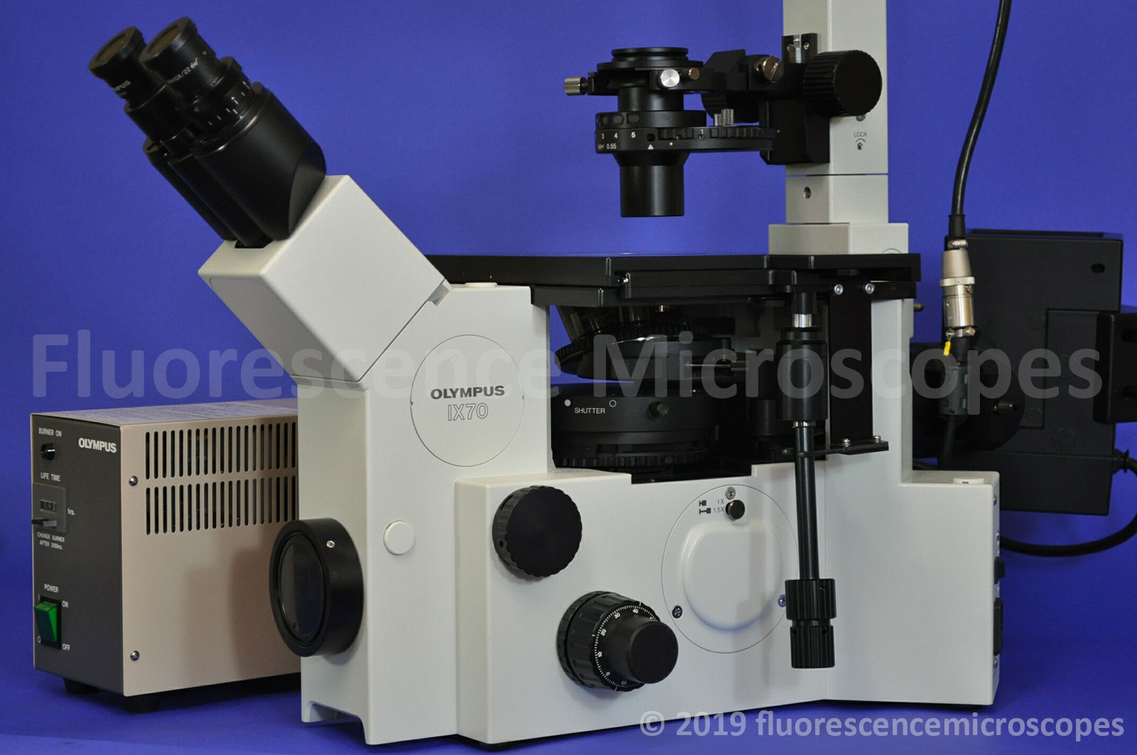 Olympus IX70 Inverted Fluorescence Phase Contrast Microscope High NA