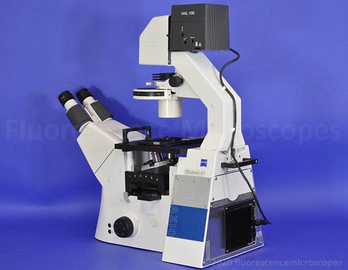 Zeiss Axio Observer A1 Inverted Phase Contrast Cell Culture Microscope