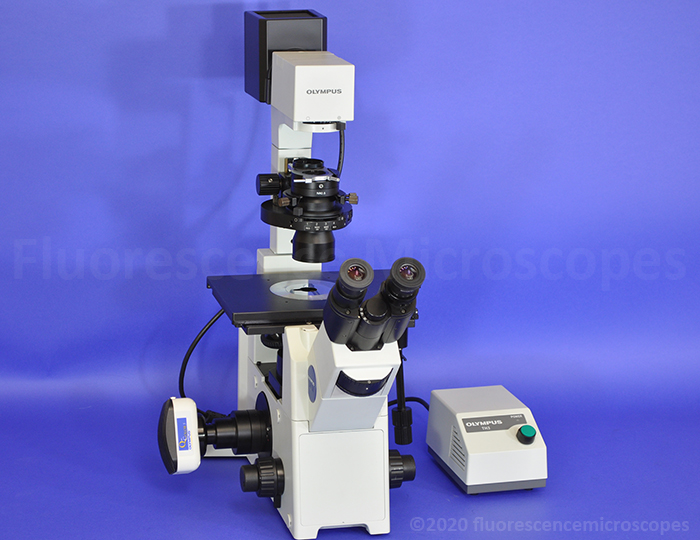 Olympus IX51 Inverted RC Relief Contrast and DIC Microscope – IX2