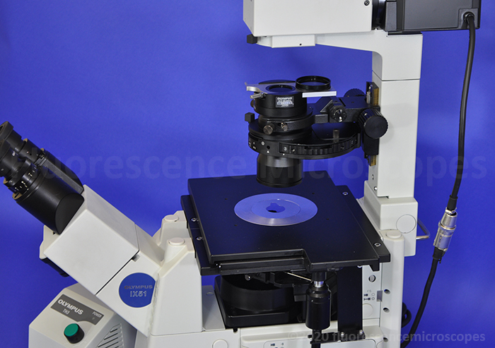 Olympus IX51 Inverted RC Relief Contrast and DIC Microscope – IX2