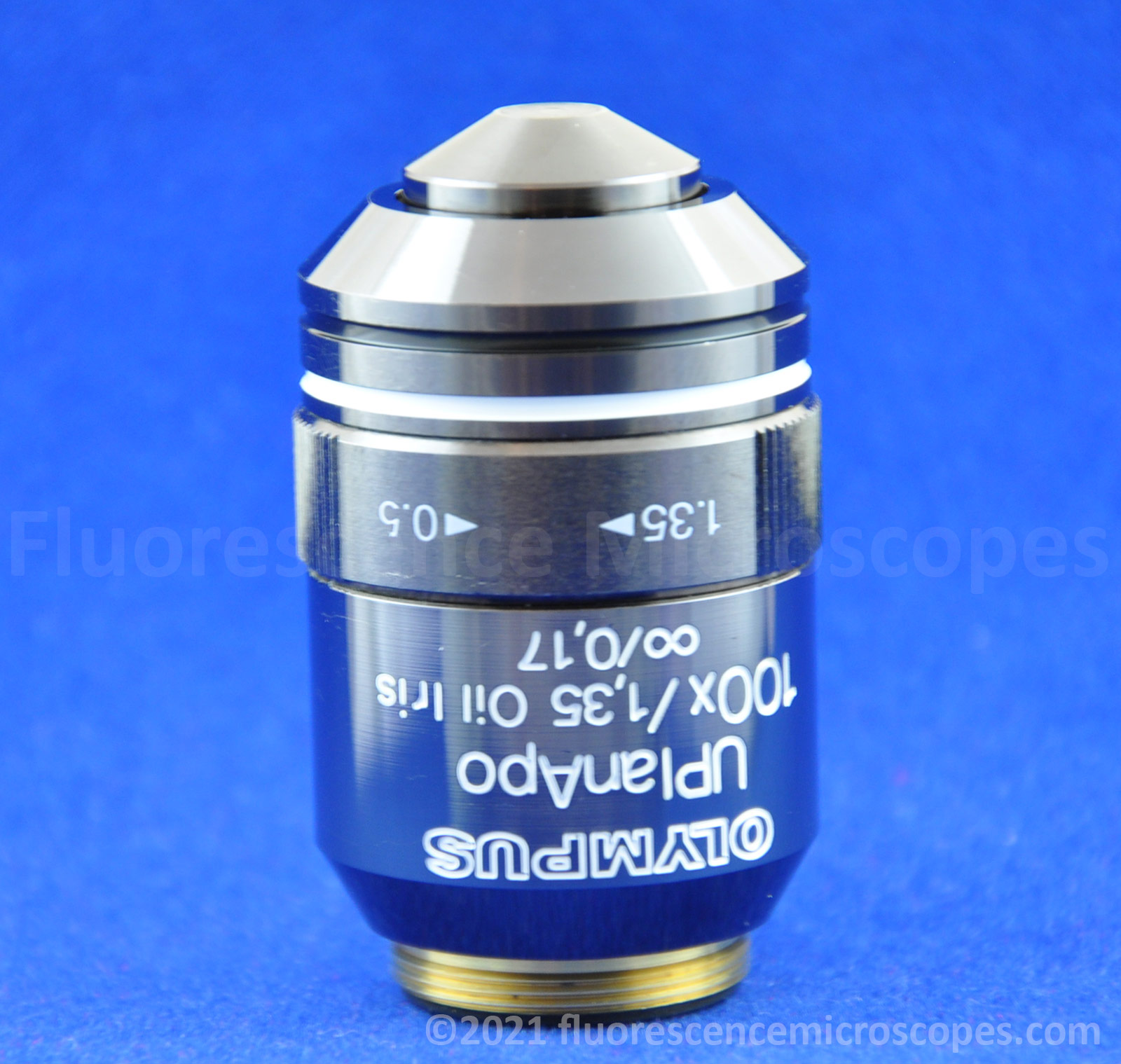 Olympus UPlanApo 100x /1.35. ∞/0.17. Oil Iris Microscope Objective