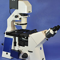 Zeiss Axio Observer A1 Inverted Phase Contrast Cell Culture Microscope